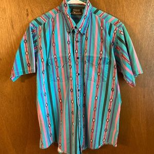 Vintage outlaw western button down